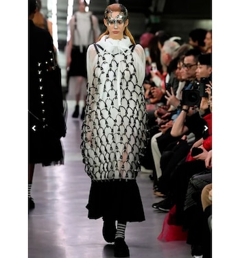 Juana Tinelli desfiló en la