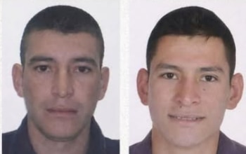 Francisco Javier Riátiga Rey y Jonathan Leonardo Riátiga Barón confesaron que el homicidio estaría ligado a un procedimiento policial en 2023 - crédito Los Andes Málaga/Facebook
