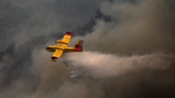 Muere un militar del Ejército del Aire que estaba desplegado en la lucha contra los incendios en Santiago