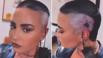 Demi Lovato se tatuó la