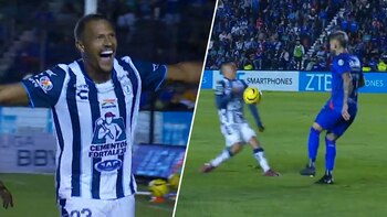 El primer gol de Salomón