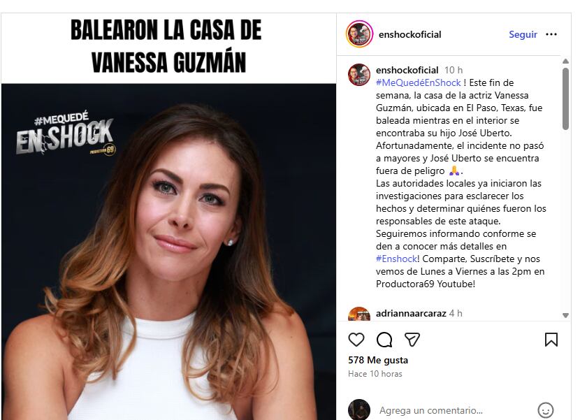 La ex actriz de melodramas en Televisa como ‘Amor Mío’ y ‘Atrévete a Soñar’ se encuentra fuera de peligro(Captura)