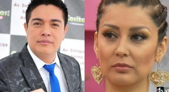 Leonard León y Karla Tarazona.