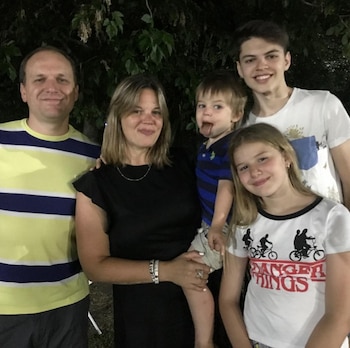 La familia Cattullo compartió con