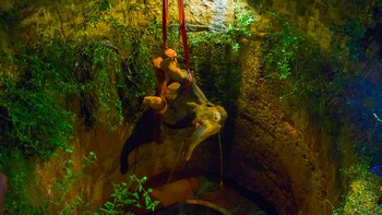 In this picture taken on