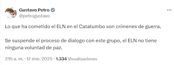 Se suspende el proceso de