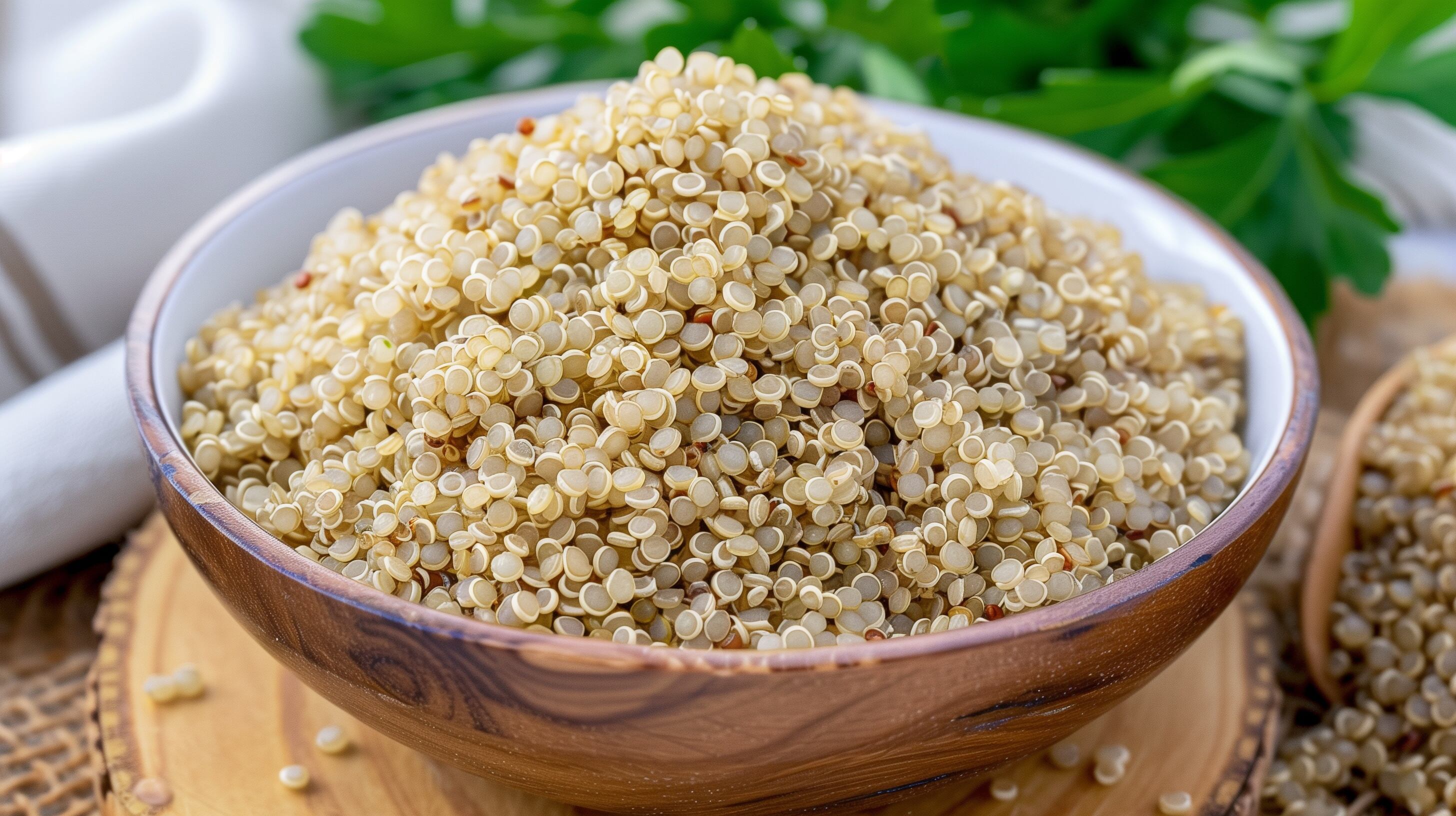 La quinoa, la avena integral, la batata, los porotos negros y las lentejas son alimentos recomendados para reducir la grasa abdominal (Imagen Ilustrativa Infobae)