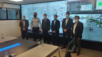 Diego Santilli se reunió este