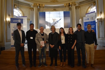 En el Palacio Legislativo. De