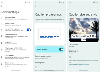 Gemini Live tiene una nueva actualización que es útil para los usuarios.