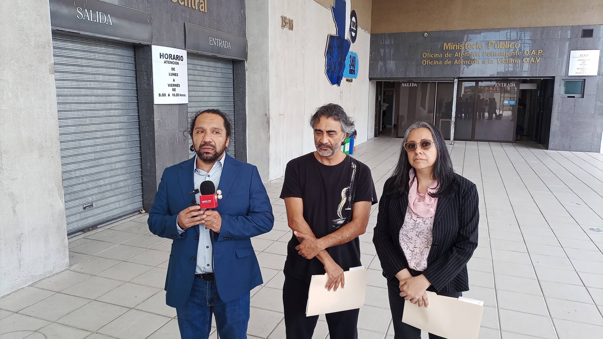 FAMDEGUA presentó una denuncia penal ante el Ministerio Público por 37 casos de crímenes de guerra contra artistas guatemaltecos. (FAMDEGUA)