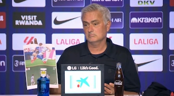 Mourinho en rueda de prensa