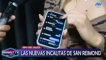 Reimond Manco sigue en el ojo de la tormenta y reconoce testimonios comprometedores. Captura: Magaly Tv La Firme.