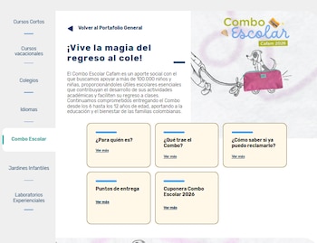 Esta es la información del