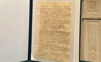 La carta fue robada del