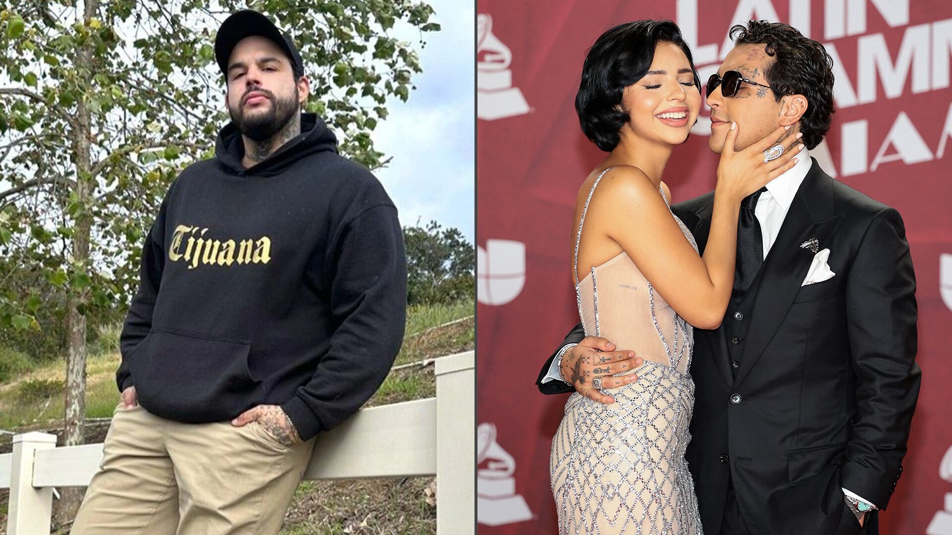 Emiliano Aguilar publica controversial imagen sobre su hermana y Nodal.Foto:IG@emiliano_aguilar.tAFP