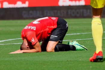 El jugador del RCD Mallorca
