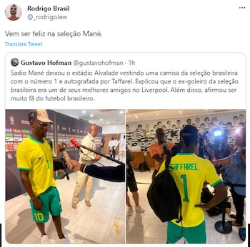 La invitación a Mané para