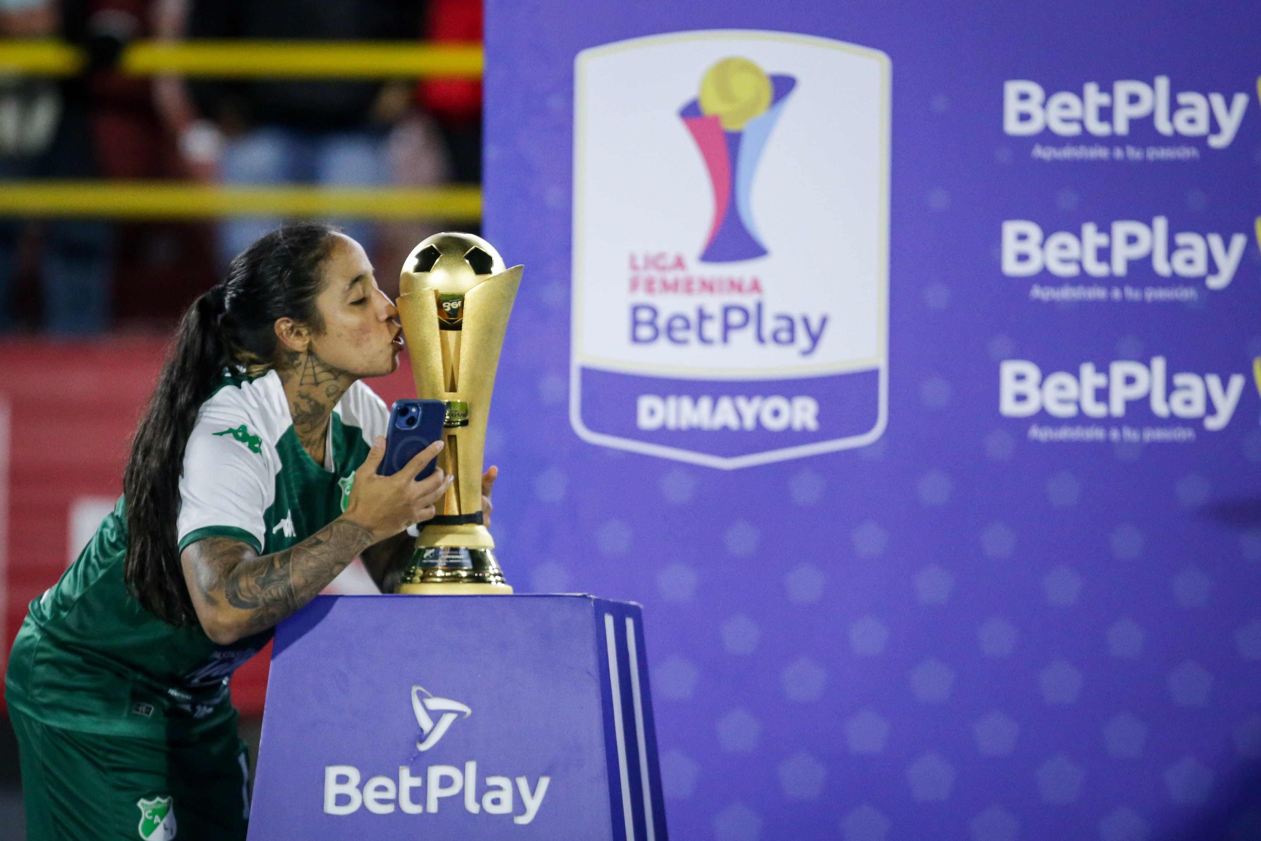 Deportivo Cali volvió a levantar el título de la Liga Femenina por tercer ocasión seguida desde 2024 - crédito Colprensa