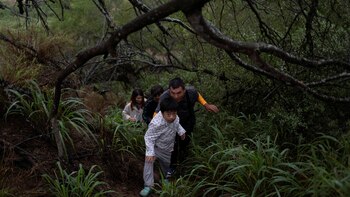 Migrantes chinos en el Darién: