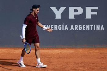 Federico Coria perdió en la segunda ronda del Challenger de Buenos Aires frente al brasileño Eduardo Ribeiro por 6-4 y 7-5 (Crédito: Prensa Challenger Buenos Aires)