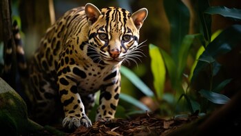 Rescatan a tigrillo que tenían