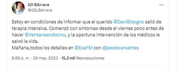 Gil Barrera sobre salud de