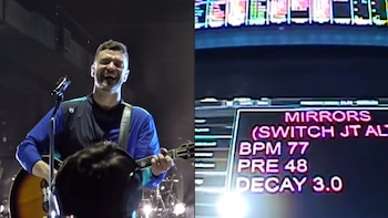 Justin Timberlake mostró el detrás