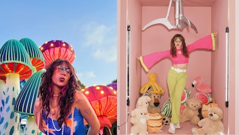 Bunny Gabs es conocida por sus looks maximalistas y llenos de color - crédito bunny_gabs_ / Instagram