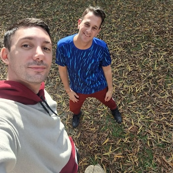 Matías Bertolotti y su novio celebraron seis años de amor