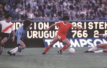 Diego Maradona versus River 1980