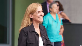La infanta Cristina en una