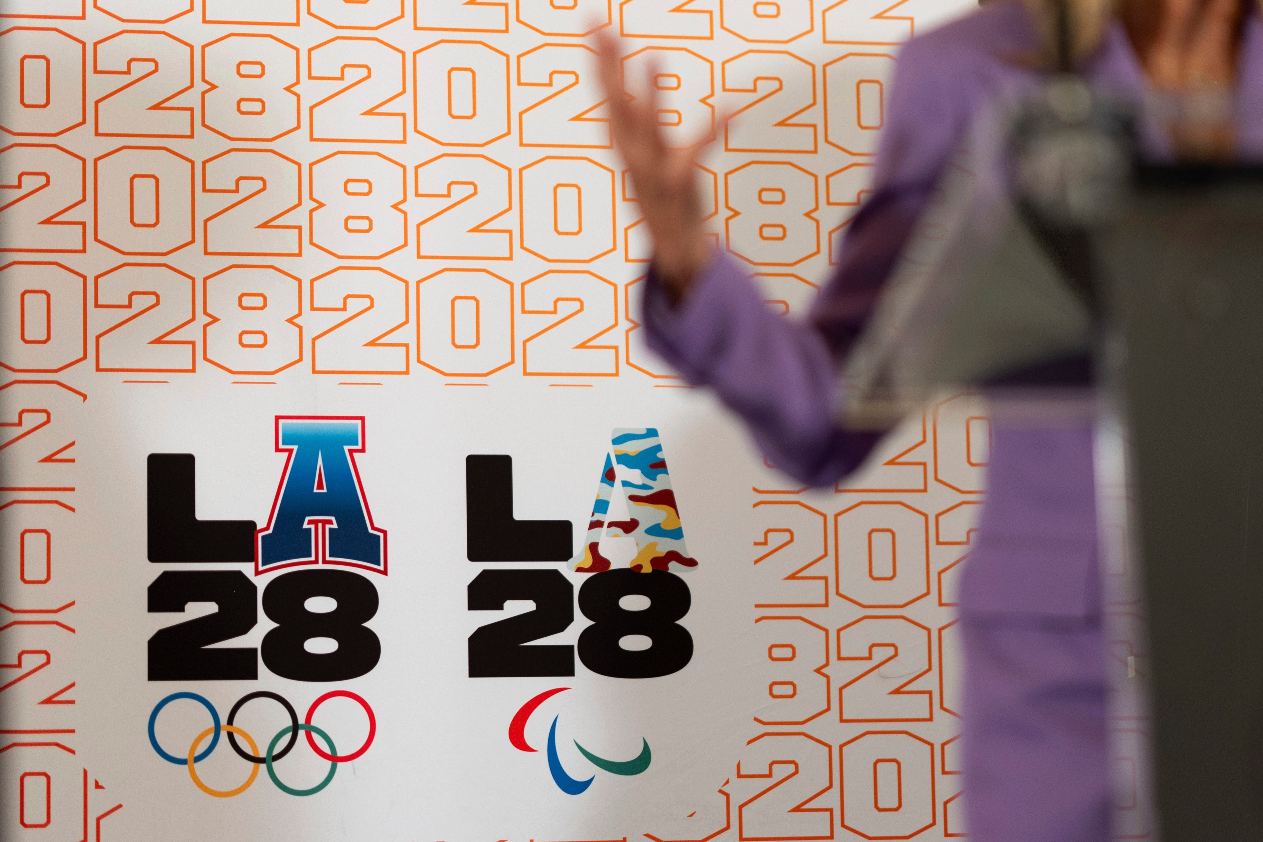Un estudio de la LAEDC proyectó que los Juegos Olímpicos y Paralímpicos Los Ángeles 2028 generarían entre USD 20.500 y 40.600 millones en actividad económica en cinco condados (AP Photo/David Goldman)