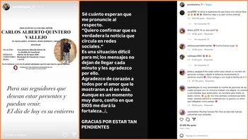 Paola Balanta emitió comunicado acerca