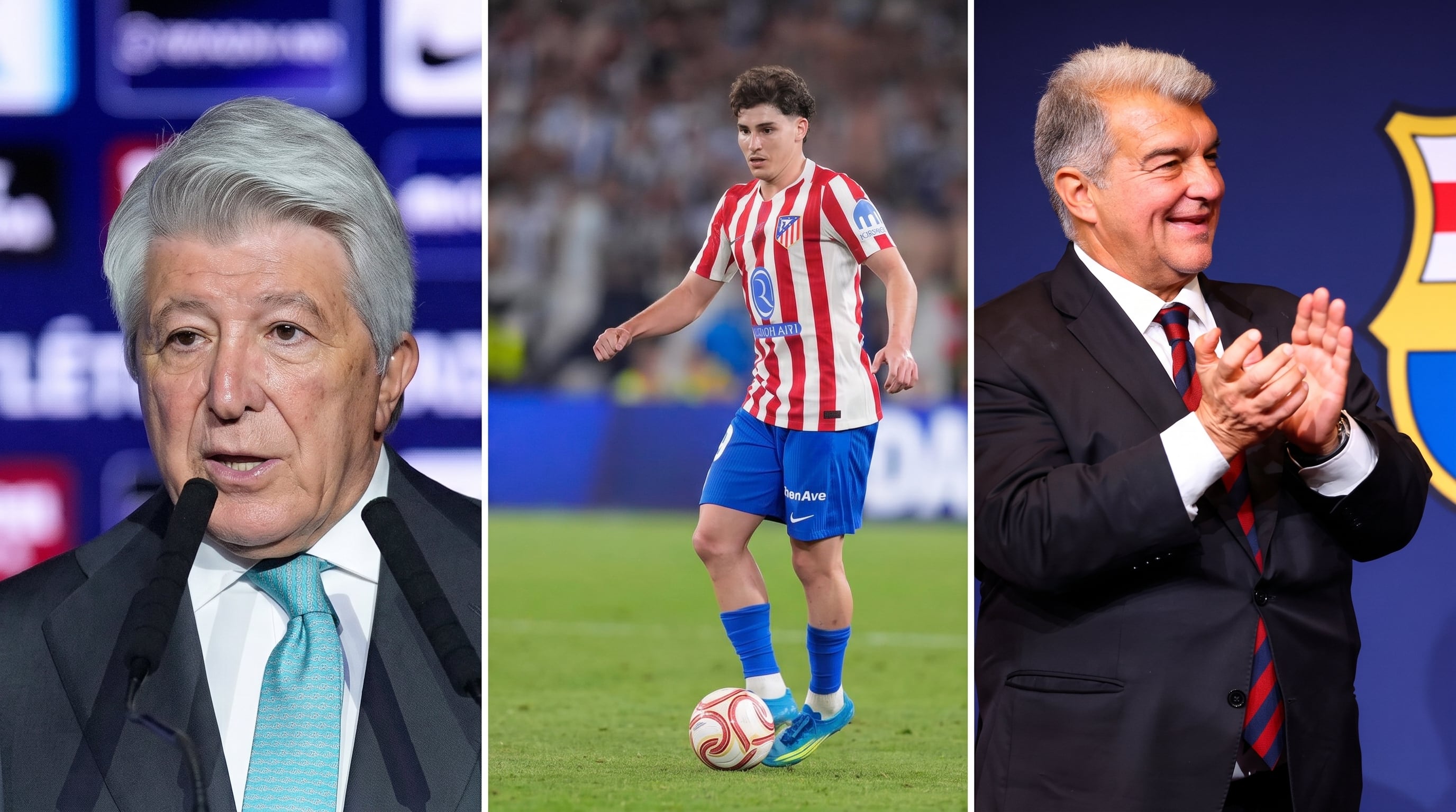 La advertencia del presidente del Atlético Madrid sobre el futuro de Julián Álvarez antes de la final del Mundial