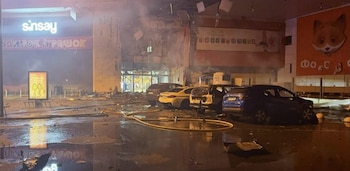 09/09/2026 Daños en un centro comercial de Sumi, en el noreste de Ucrania, tras ser atacado por Rusia.
Al menos tres personas han muerto y otras 14 han resultado heridas a causa de un ataque con drones registrado en la tarde de este miércoles en un centro comercial de la localidad de Sumi, en el noreste de Ucrania.
POLITICA
JEFE MILITAR DE SUMI EN TELEGRAM