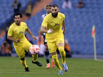Karim Benzema lleva nueve goles desde su llegada a Al Ittihad (REUTERS/Ahmed Yosri).