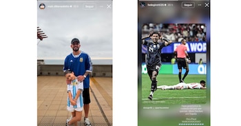 Matías Di Benedetto y Federico Girotti realizaron publicaciones en Instagram tras la clasificación de Argentina a la final del Mundial 2026.
