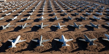 Desde bombarderos históricos hasta naves