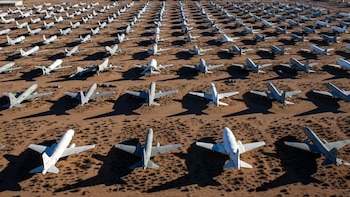 Bombarderos, cazas y naves espaciales: