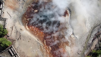 Erupciones, colores y misterio: así