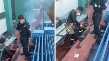 Fuerte incendio en el Hospital La Raza del IMSS provoca el desalojo de 300 personas