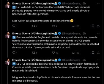 Analista explica decisión del UTCE;