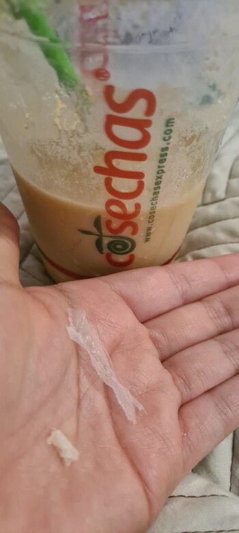 Plástico en jugo Cosechas Foto: