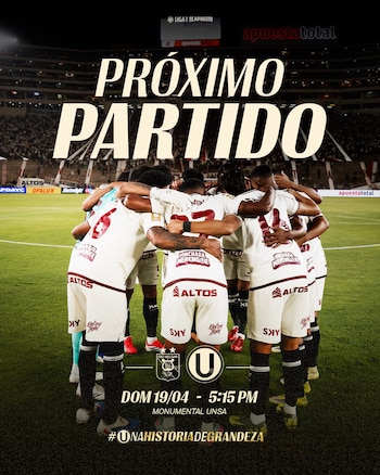 Universitario vs Melgar: día y hora del duelo por el Torneo Apertura 2026
