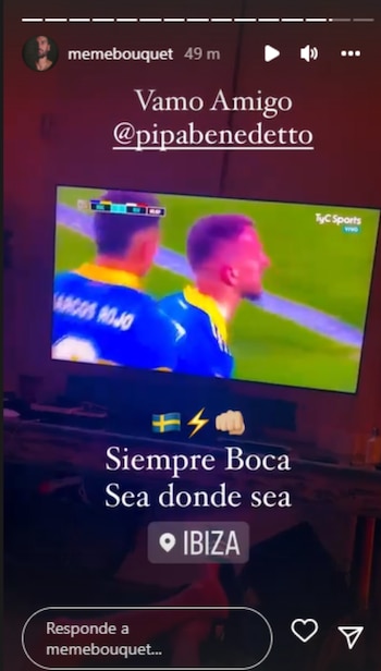 Meme Bouquet, un hincha que