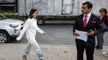 Laura Sarabia sí asistió a