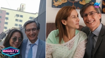 Erika Manrique: amiga de Federico Salazar que soube da separação antes do anúncio oficial. Captação: Magaly TV La Firme.