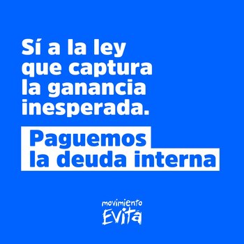MOVIMIENTO EVITA, 1 DE MAYO