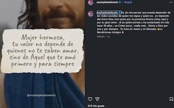 Lupita D’Alessio publica mensaje espiritual en redes sociales tras la crisis matrimonial de su hijo Jorge D’Alessio con Marichelo Puente (IG)